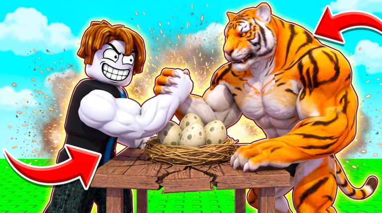 Arm Wrestle for Eggs